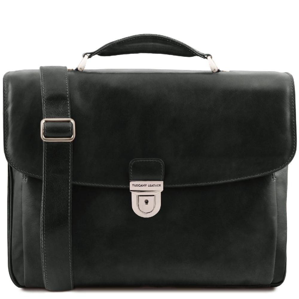 Tuscany Leather Trolley con 4 Ruote e Borsa Porta Computer TL SMART in Pelle I Più Venduti