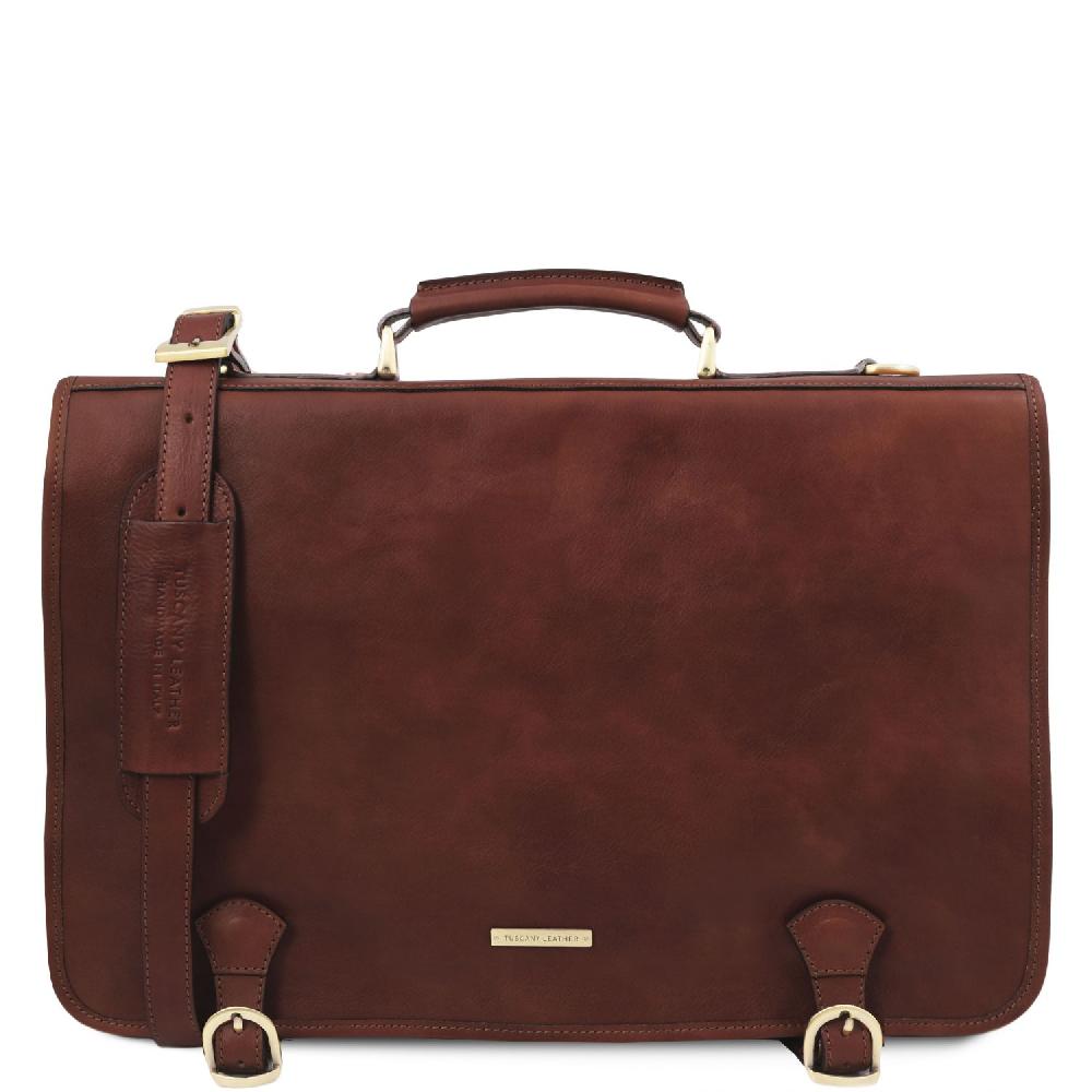 Tuscany Leather Borsa da Lavoro in Pelle Moda