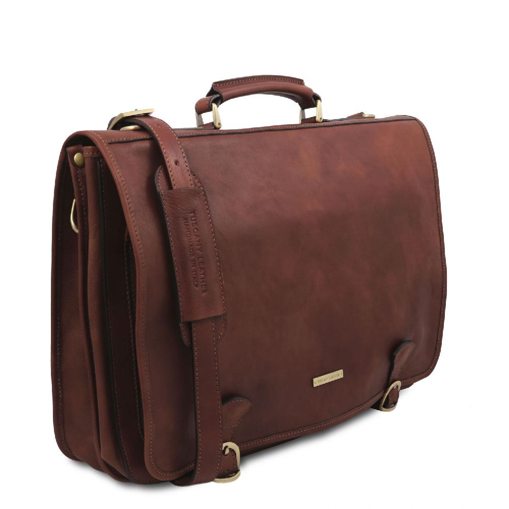 Tuscany Leather Borsa da Lavoro in Pelle Moda