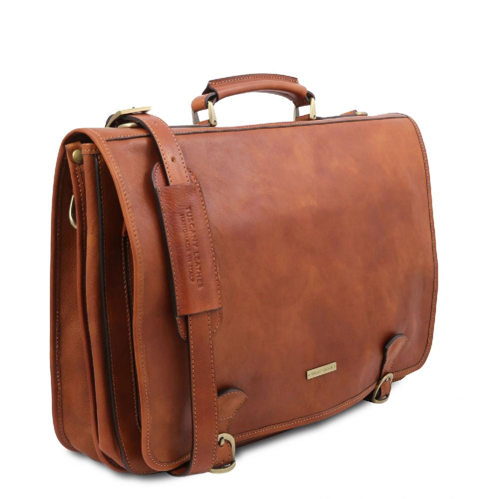 Tuscany Leather Borsa da Lavoro in Pelle Spedizione gratuita