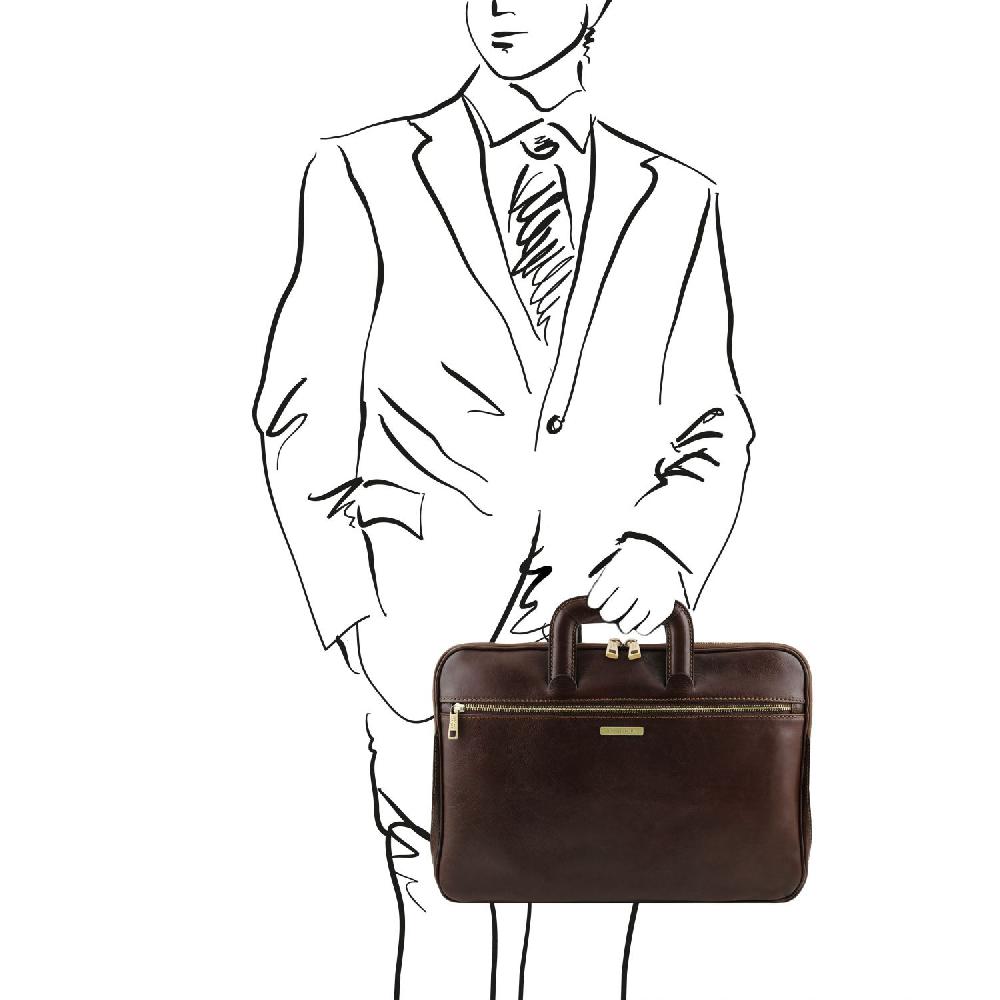 Tuscany Leather Cartella Portadocumenti in Pelle Negozio online di fabbrica