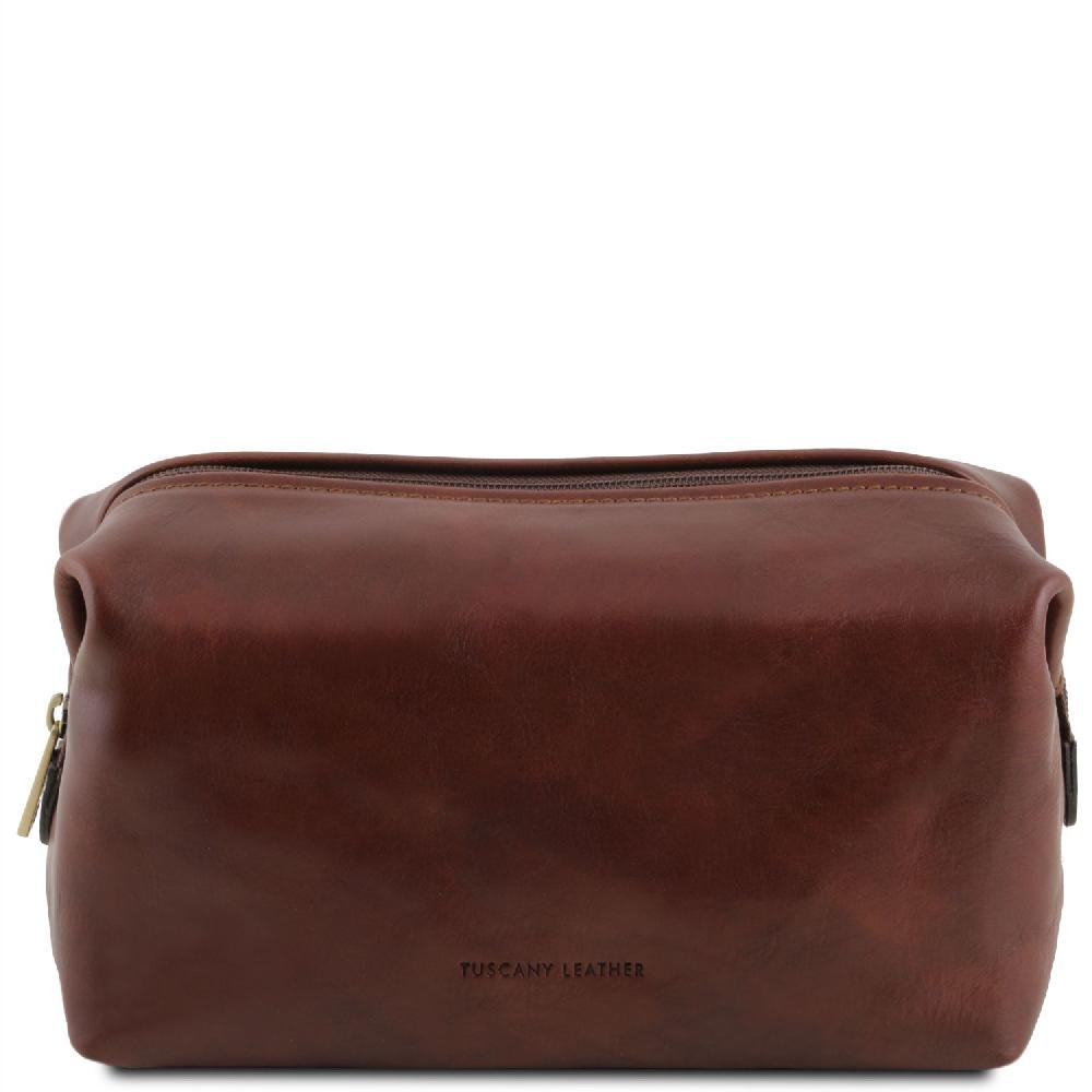 Tuscany Leather Beauty Case in Pelle - Misura Grande Offerte stagionali