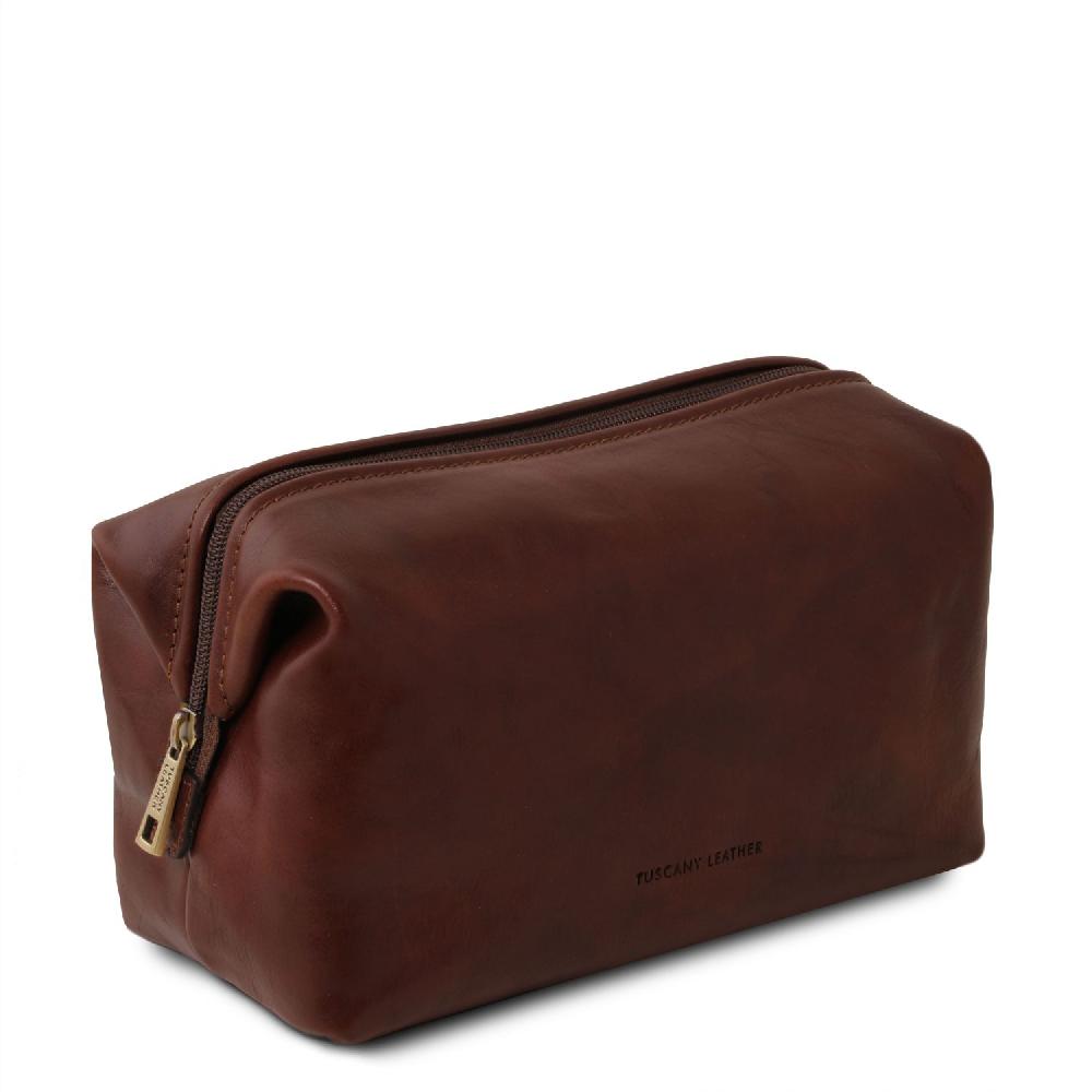 Tuscany Leather Beauty Case in Pelle - Misura Piccola Offerte giornaliere