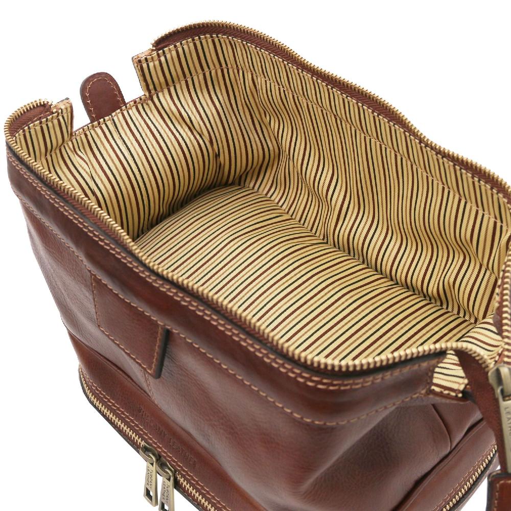 Tuscany Leather Beauty Case in Pelle Rilascio limitato