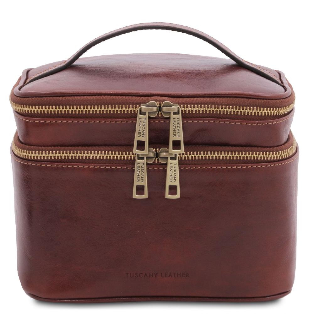 Tuscany Leather Beauty Case in Pelle Fino al 55% di sconto