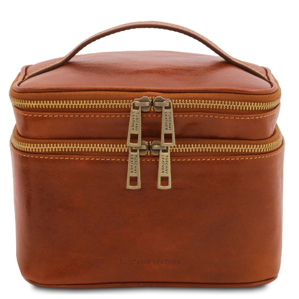 Tuscany Leather Beauty Case in Pelle