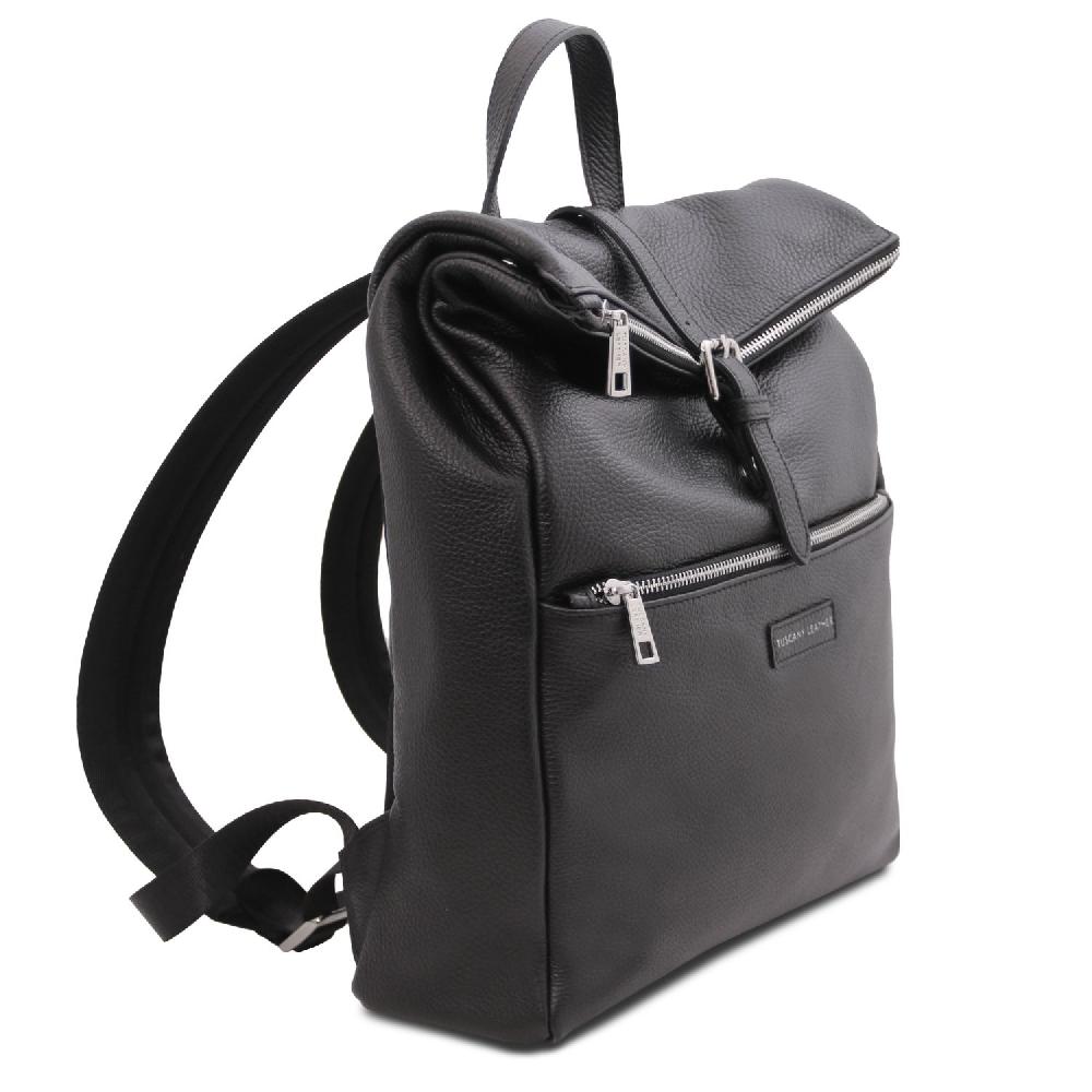 Tuscany Leather Zaino in Pelle Morbida Black Friday Prezzi
