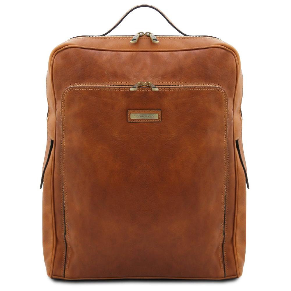 Tuscany Leather Zaino Porta Computer in Pelle - Misura Grande Sconti questo mese
