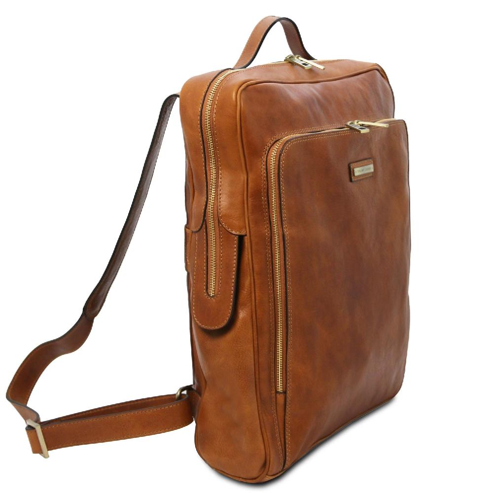 Tuscany Leather Zaino Porta Computer in Pelle - Misura Grande Sconti questo mese