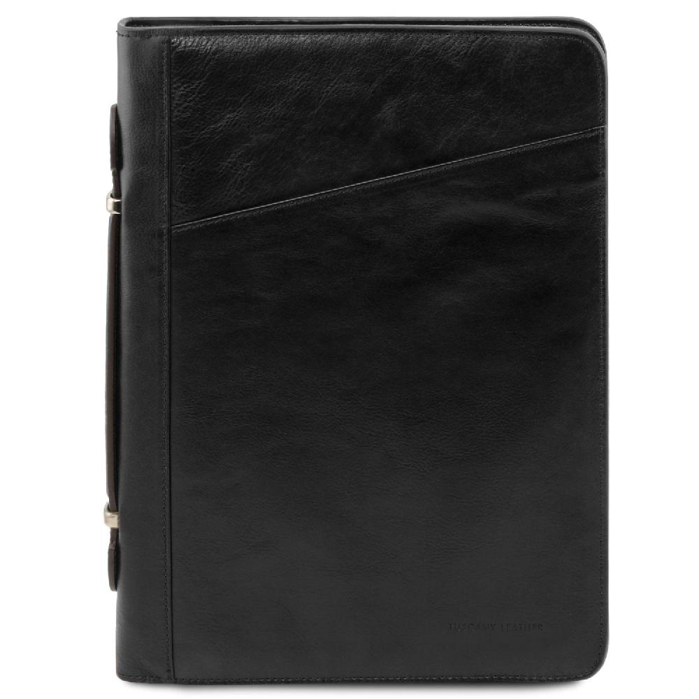 Tuscany Leather Esclusivo Portadocumenti in Pelle con Manico Prezzo Ridotto