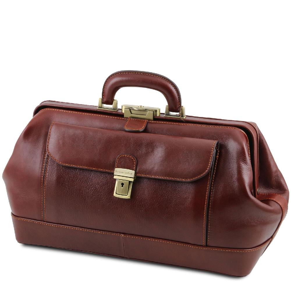 Tuscany Leather Esclusiva Borsa Medico in Pelle Saldi