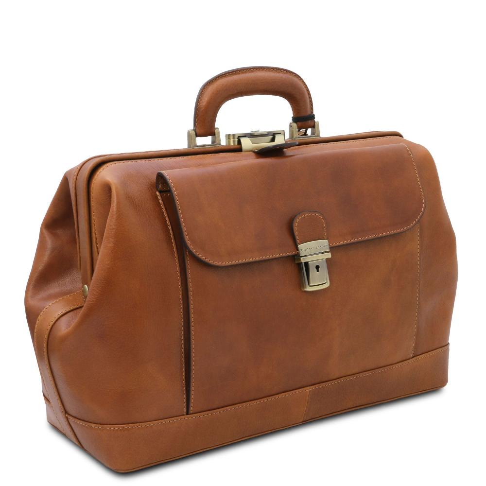 Tuscany Leather Esclusiva Borsa Medico in Pelle Saldi Di Fabbrica