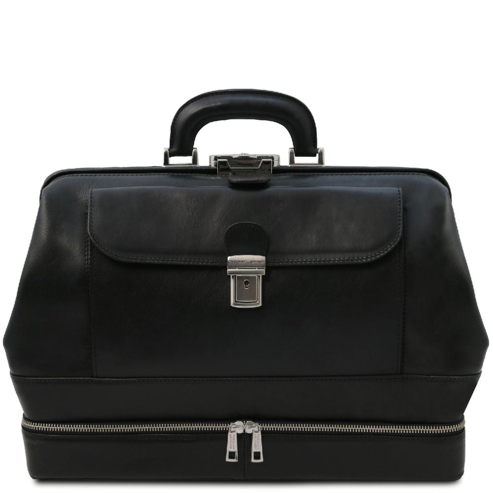 Tuscany Leather Esclusiva Borsa Medico in Pelle con Doppio Fondo I Più Venduti