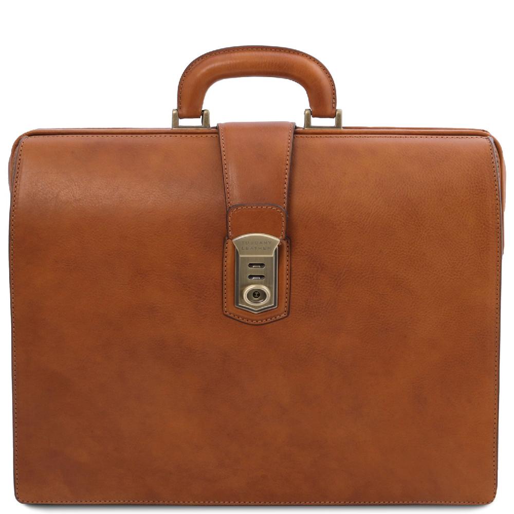 Tuscany Leather Borsa Medico in Pelle 3 Scomparti Shopping online