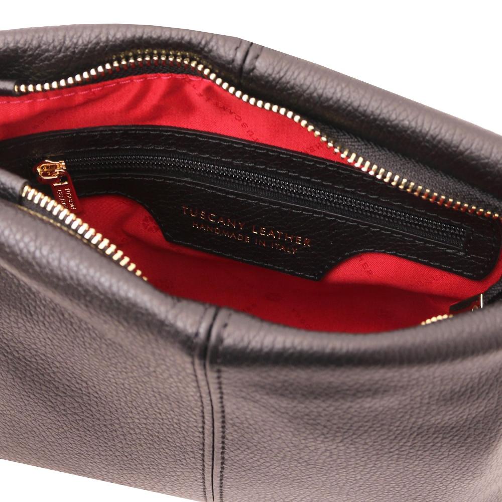 Tuscany Leather Borsa a Tracolla in Pelle Morbida Offerta esclusiva
