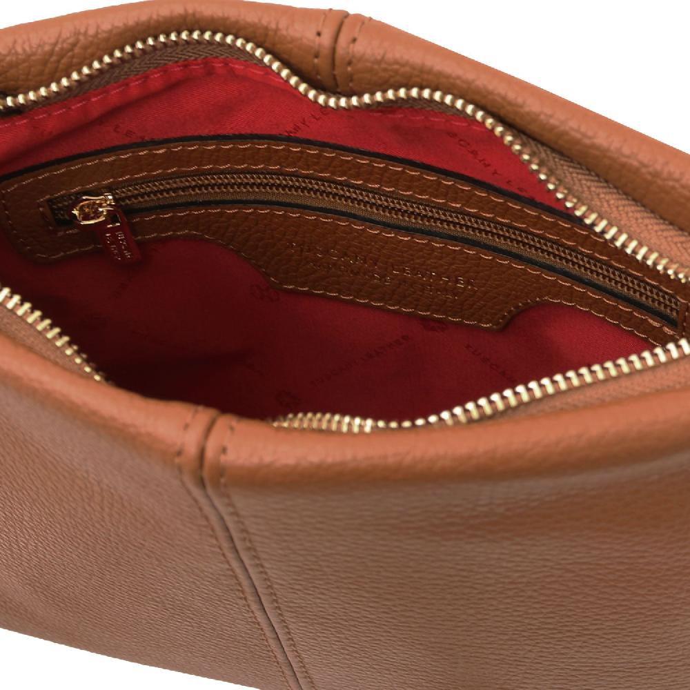 Tuscany Leather Borsa a Tracolla in Pelle Morbida Vendite stagionali