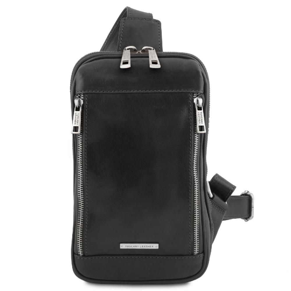 Tuscany Leather Monospalla in Pelle Offerta Giorno del Papà