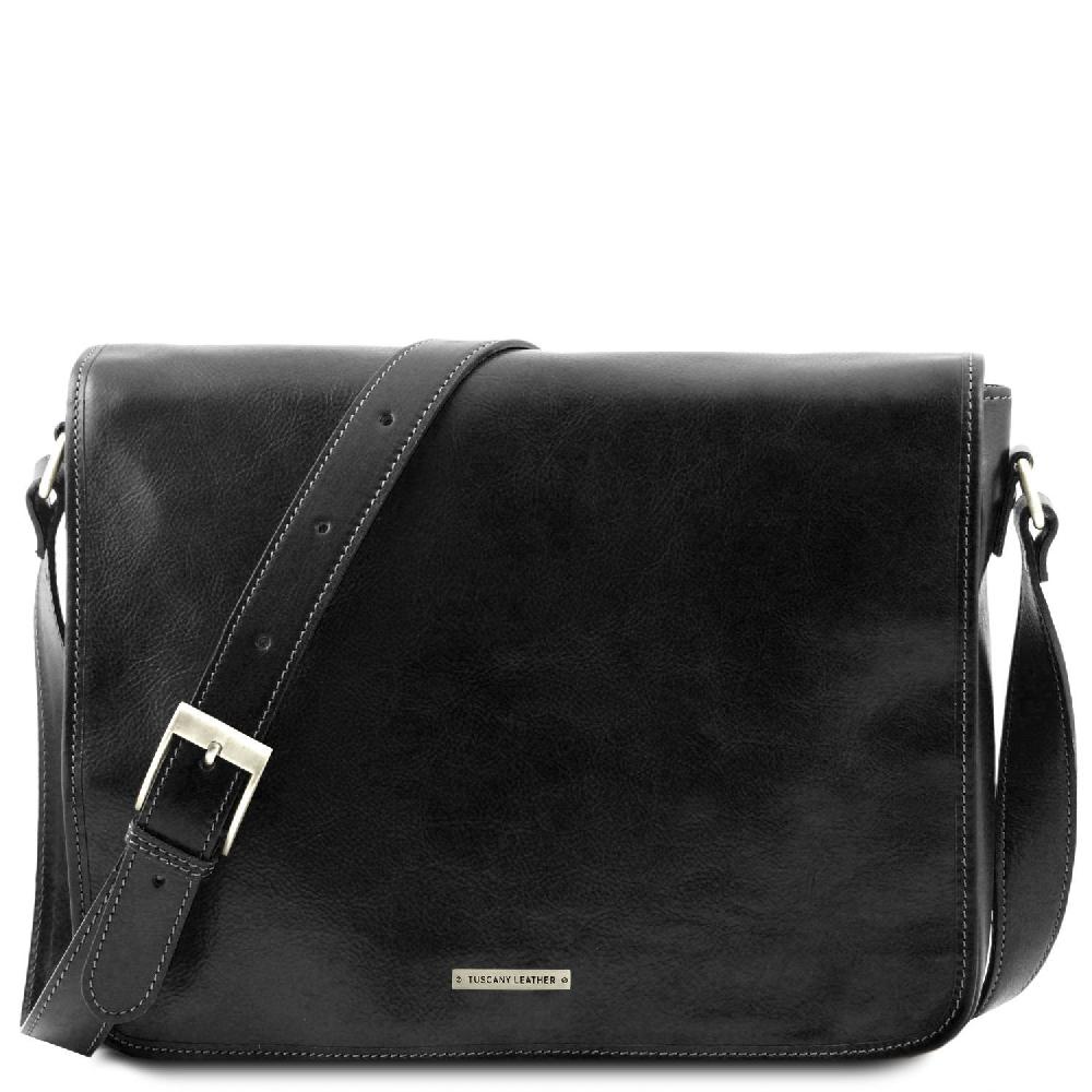 Tuscany Leather Borsa a Tracolla 2 Scomparti in Pelle