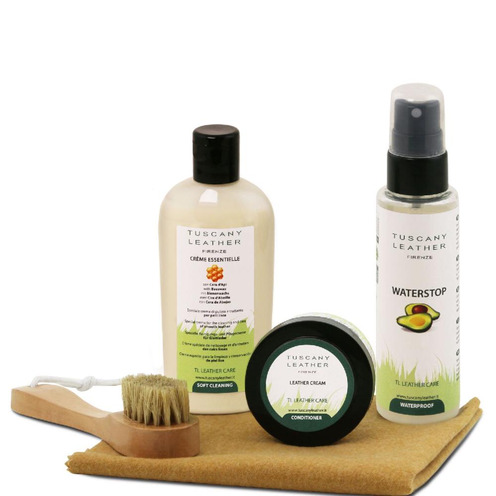 Tuscany Leather Prodotti per la Cura Della Pelle set Completo Ritorno libero