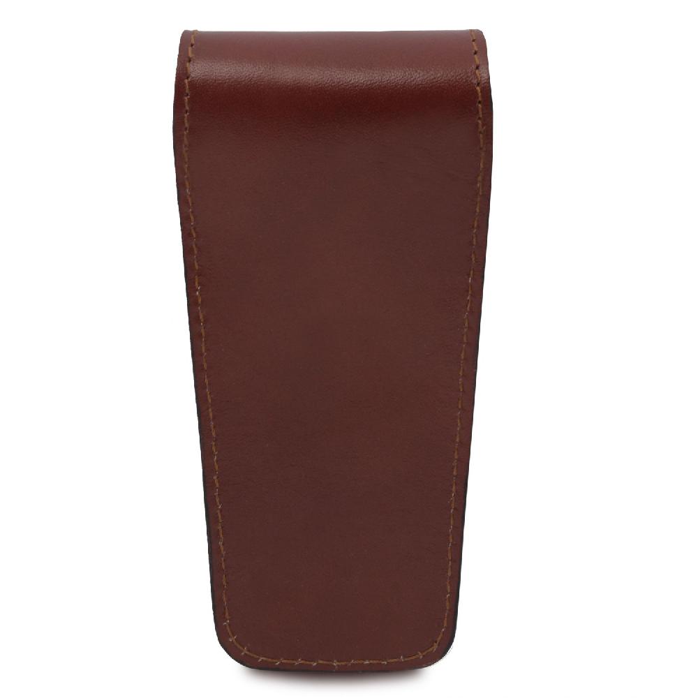 Tuscany Leather Elegante Porta Penne 2 Posti/porta Orologio in Pelle Ultimi due giorni