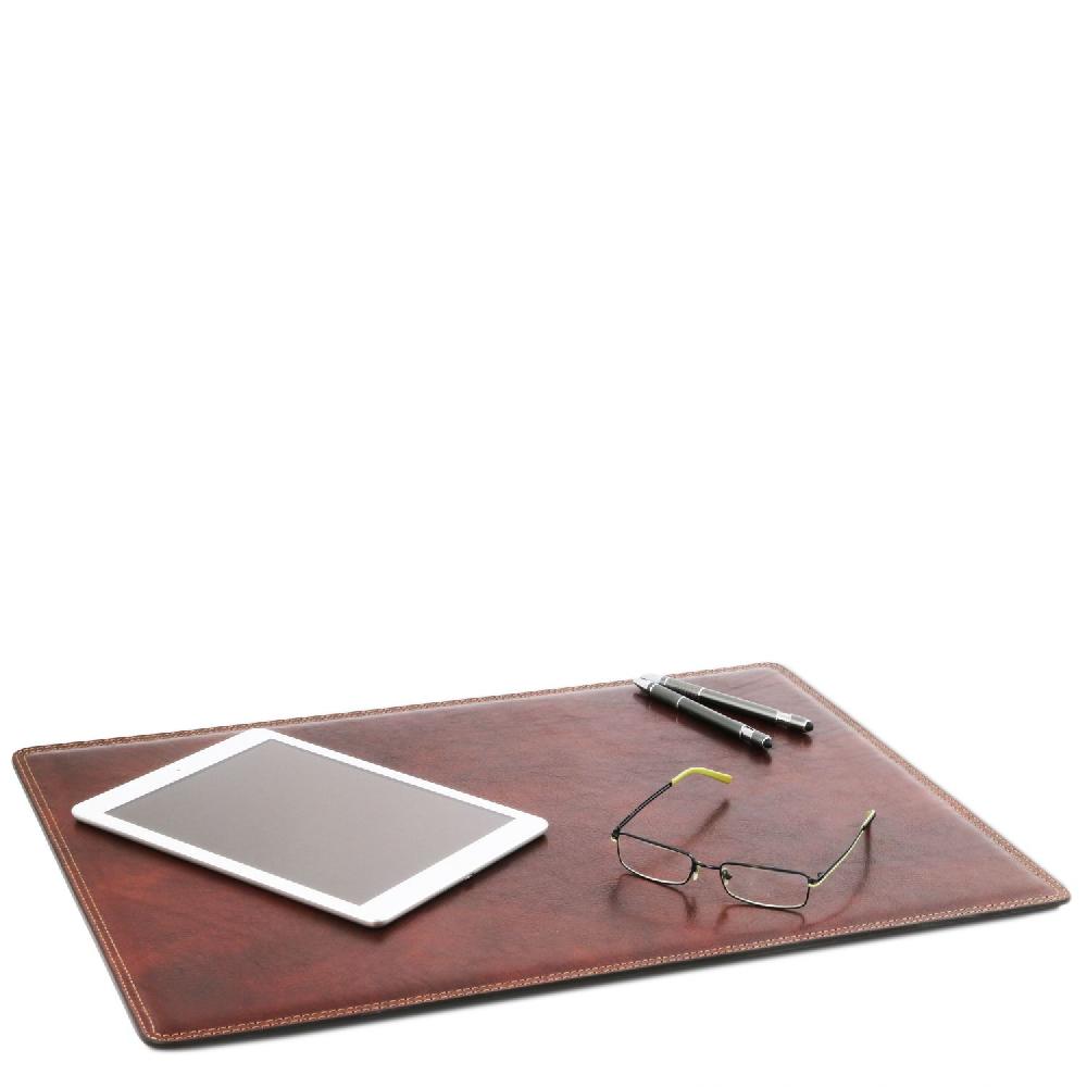 Tuscany Leather Sottomano da Scrivania Tappetino per Mouse e Vuotatasche in Pelle Fino al 50% di sconto
