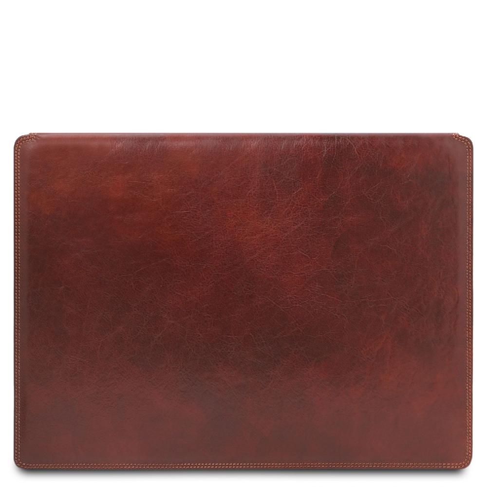 Tuscany Leather Sottomano da Scrivania in Pelle con Ribalta