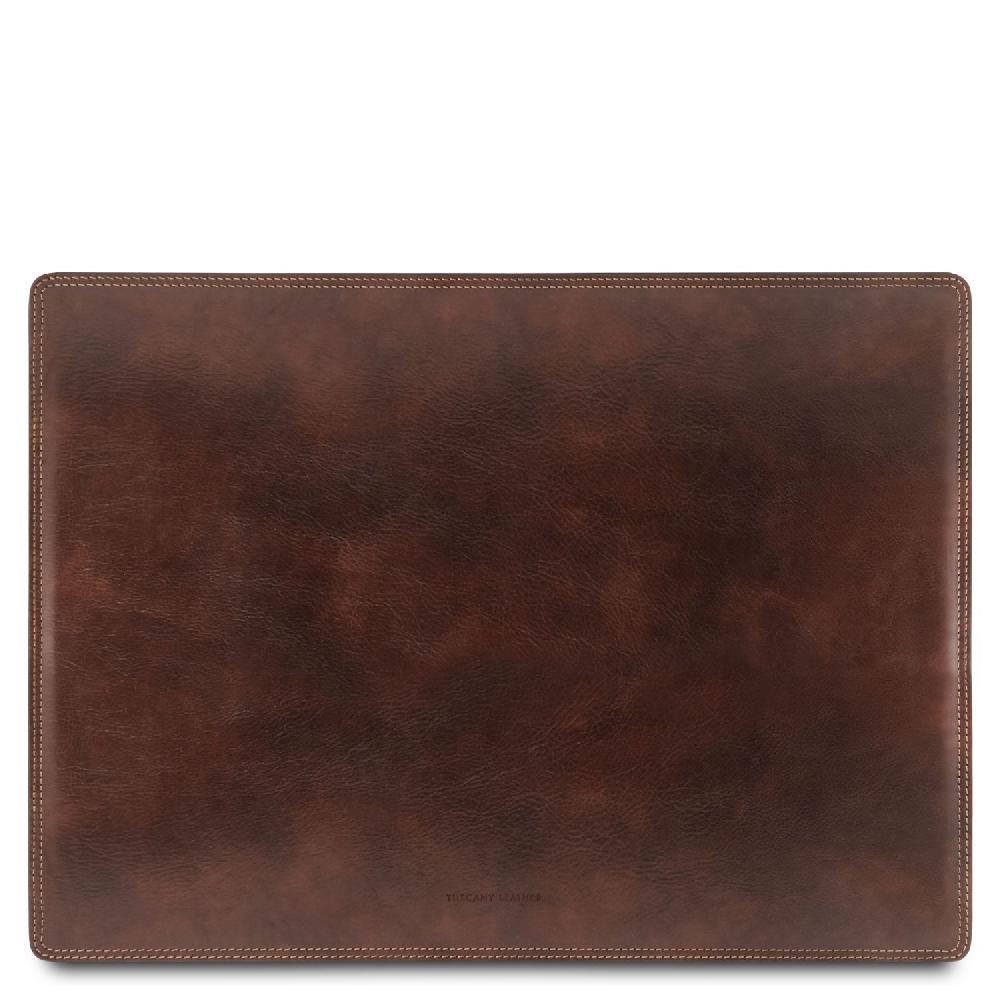 Tuscany Leather Sottomano da Scrivania e Tappetino per Mouse in Pelle Super sconto