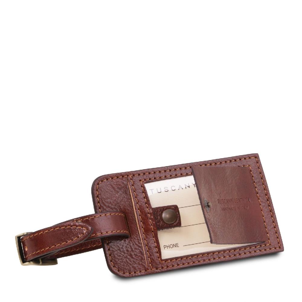 Tuscany Leather Borsa Pilota in Pelle con due Ruote Esporta salva
