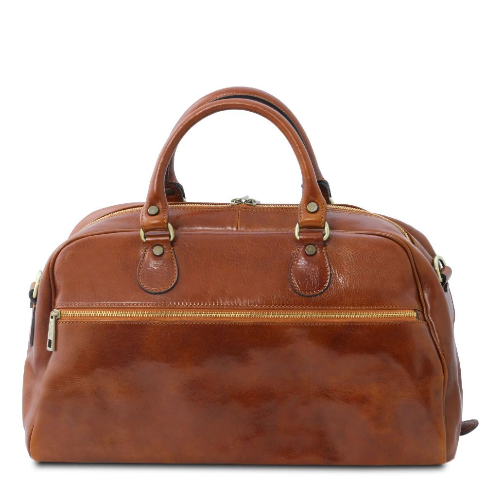 Tuscany Leather Borsone da Viaggio in Pelle - Misura Piccola In vendita