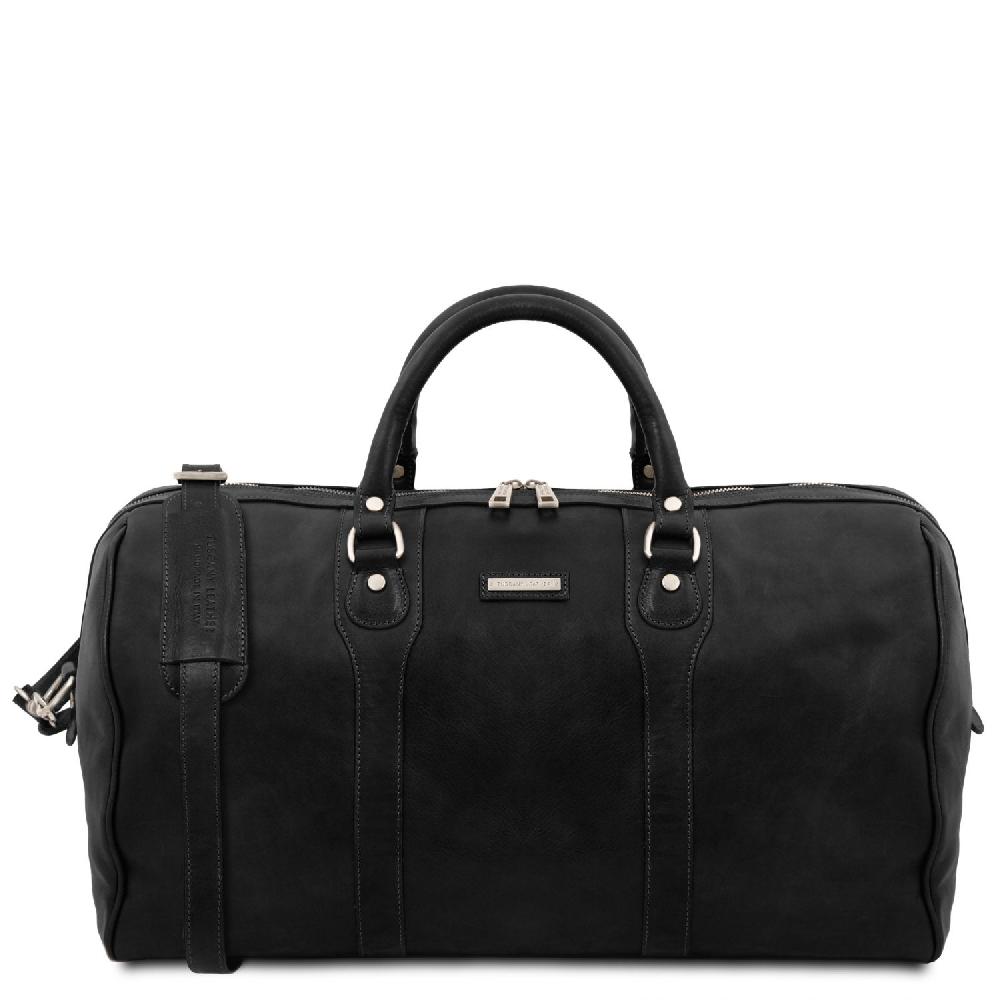 Tuscany Leather Borsone da Viaggio in Pelle e Beauty Case in Pelle Duty-free