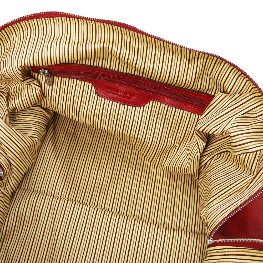 Tuscany Leather Borsone da Viaggio in Pelle Promozione Limitata