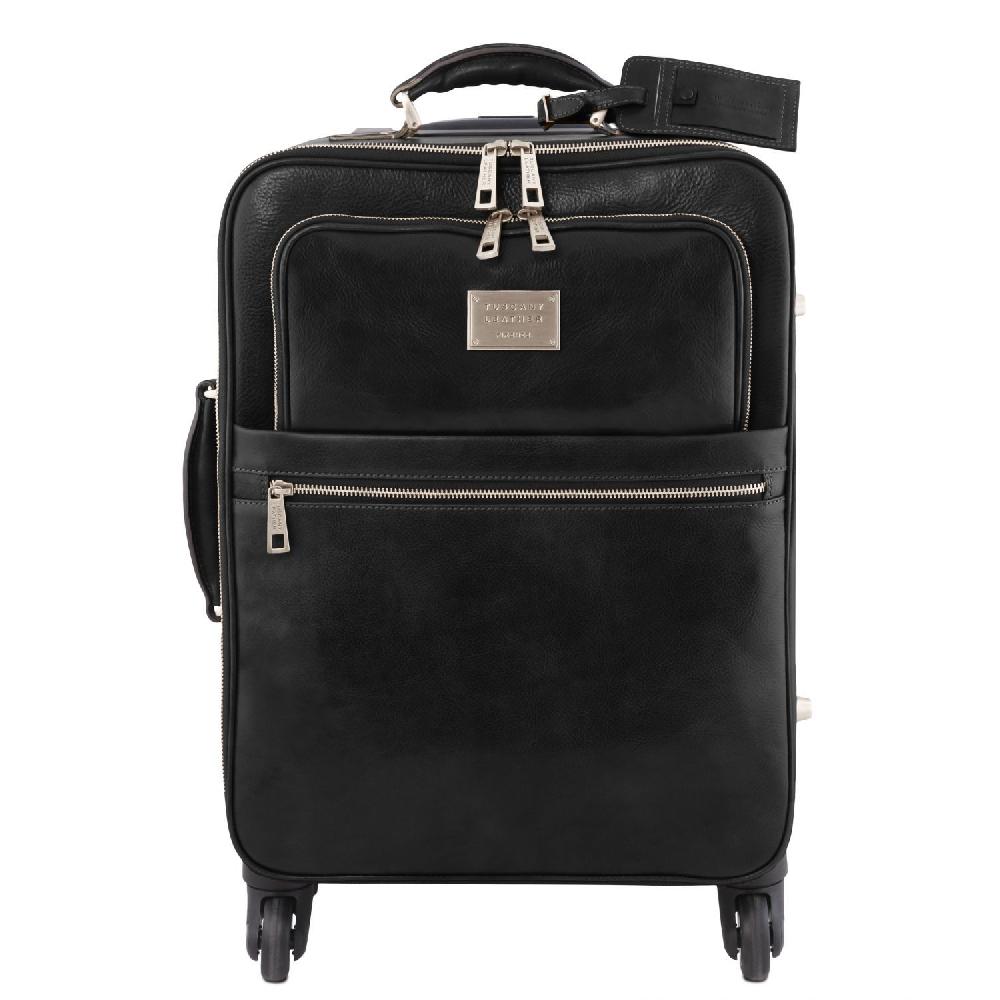 Tuscany Leather Trolley Verticale in Pelle con 4 Ruote Fino Al -60%