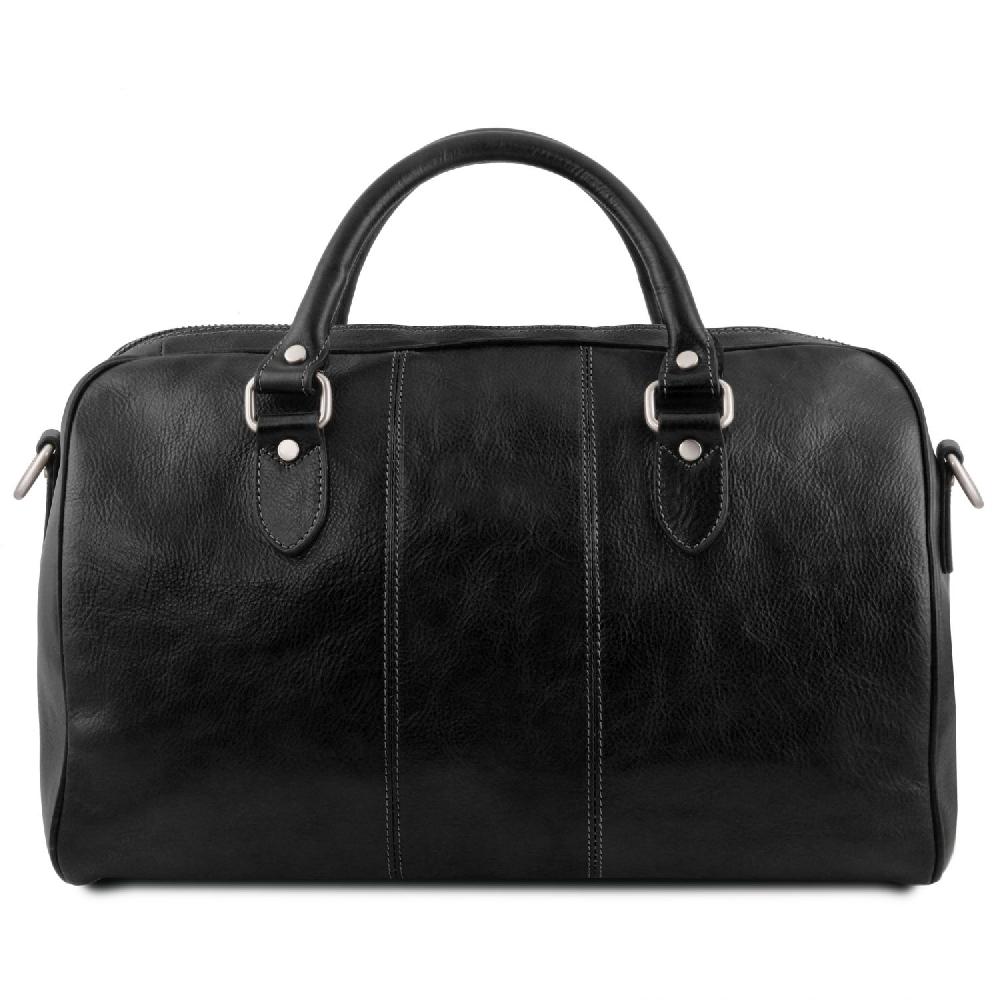 Tuscany Leather Borsone da Viaggio in Pelle - Misura Piccola Presa