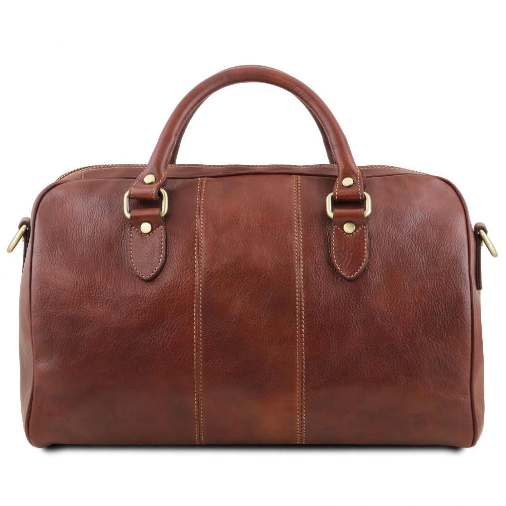 Tuscany Leather Borsone da Viaggio in Pelle - Misura Piccola Offerta