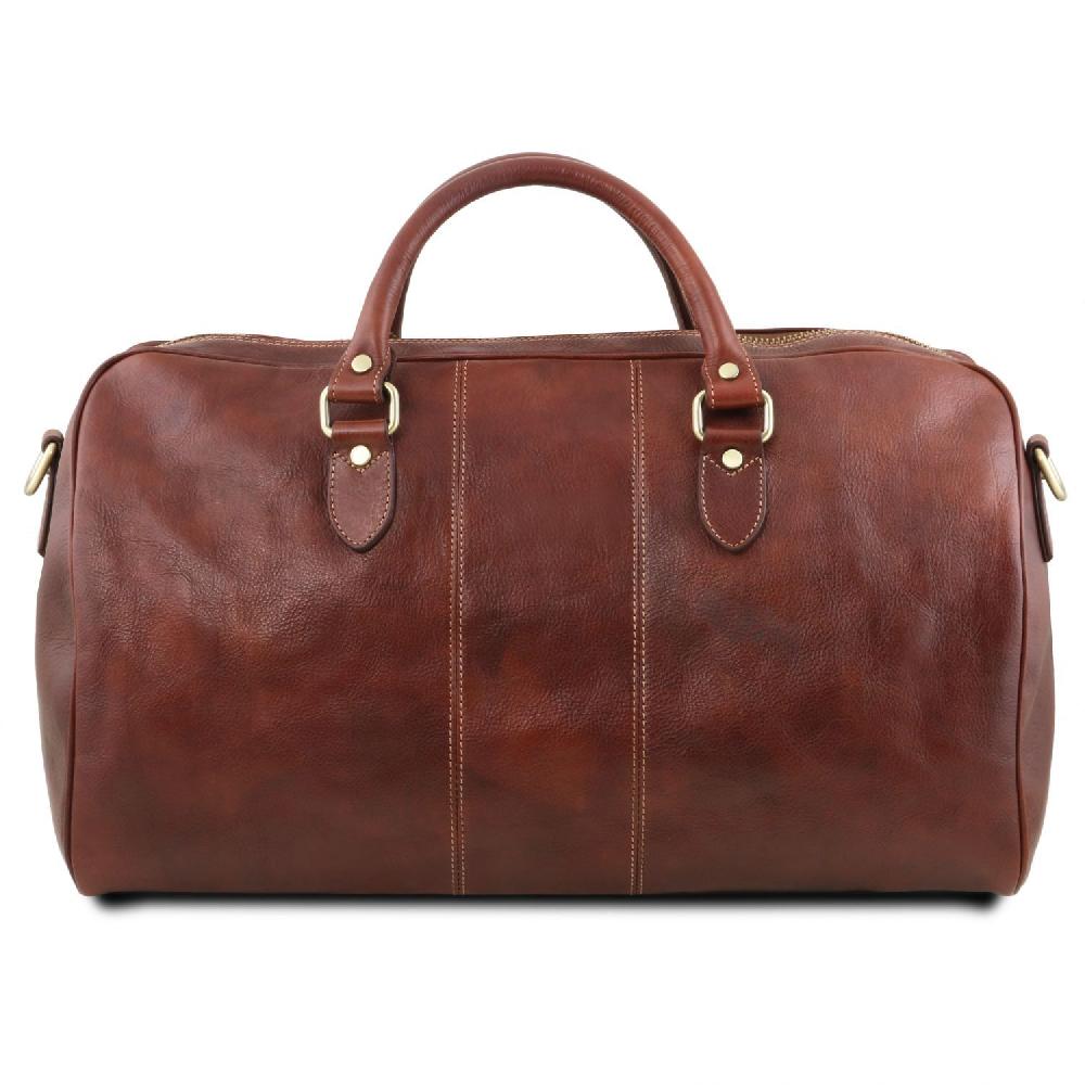 Tuscany Leather Borsone da Viaggio in Pelle - Misura Grande In Vendita