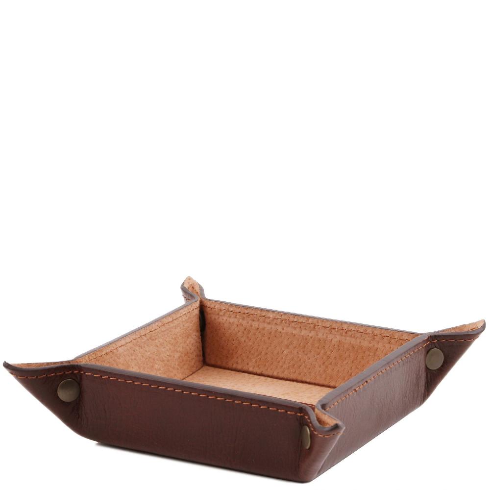 Tuscany Leather Esclusivo Svuotatasche in Pelle Misura Grande Negozio