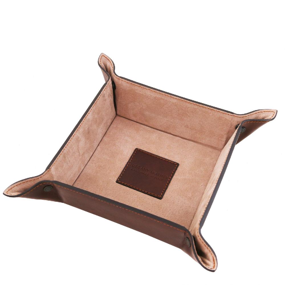 Tuscany Leather Esclusivo Svuotatasche in Pelle Misura Grande Negozio