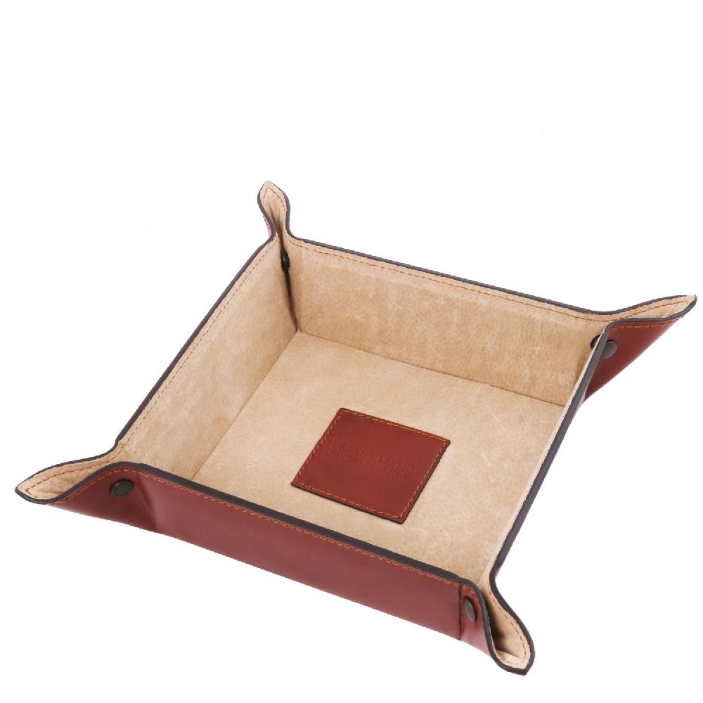 Tuscany Leather Esclusivo Svuotatasche in Pelle Misura Grande In Saldo