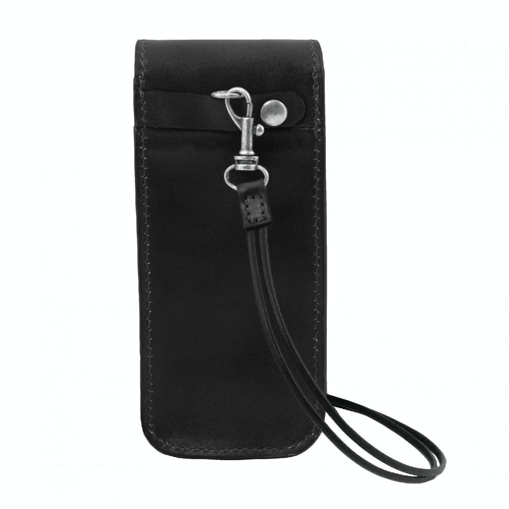 Tuscany Leather Esclusivo Portaocchiali/Portacellulare/porta Orologio a Tracolla in Pelle Moda