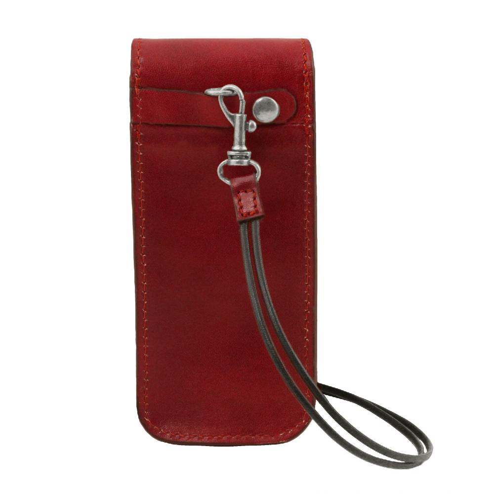 Tuscany Leather Esclusivo Portaocchiali/Portacellulare/porta Orologio a Tracolla in Pelle Prezzo di fabbrica