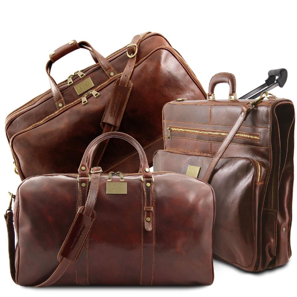 Tuscany Leather Set da Viaggio in Pelle Offerta natalizia