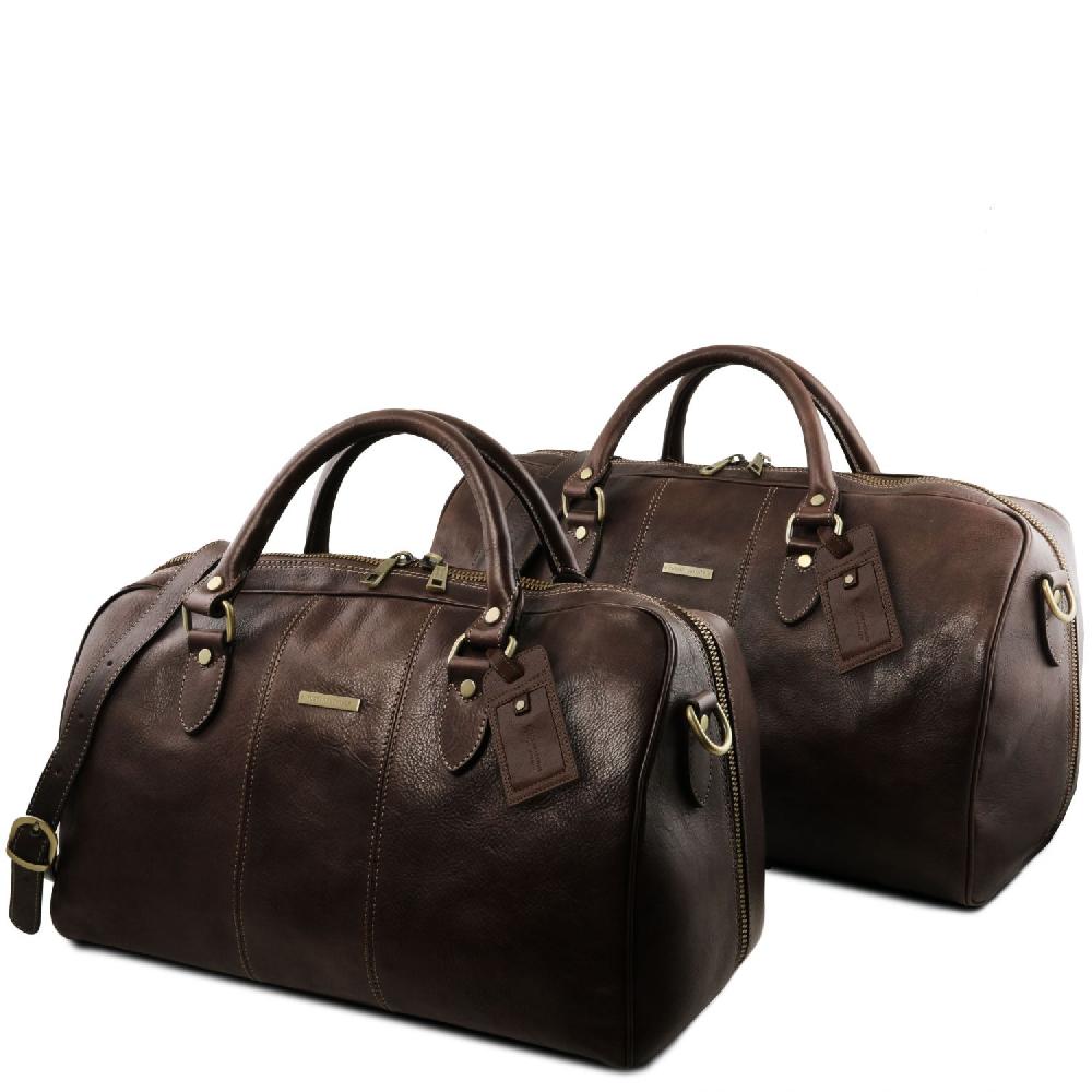 Tuscany Leather Set da Viaggio in Pelle Offerta per la Festa della Mamma