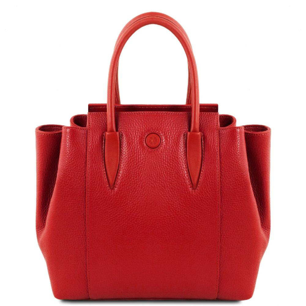 Tuscany Leather Borsa a Mano in Pelle Liquidazione