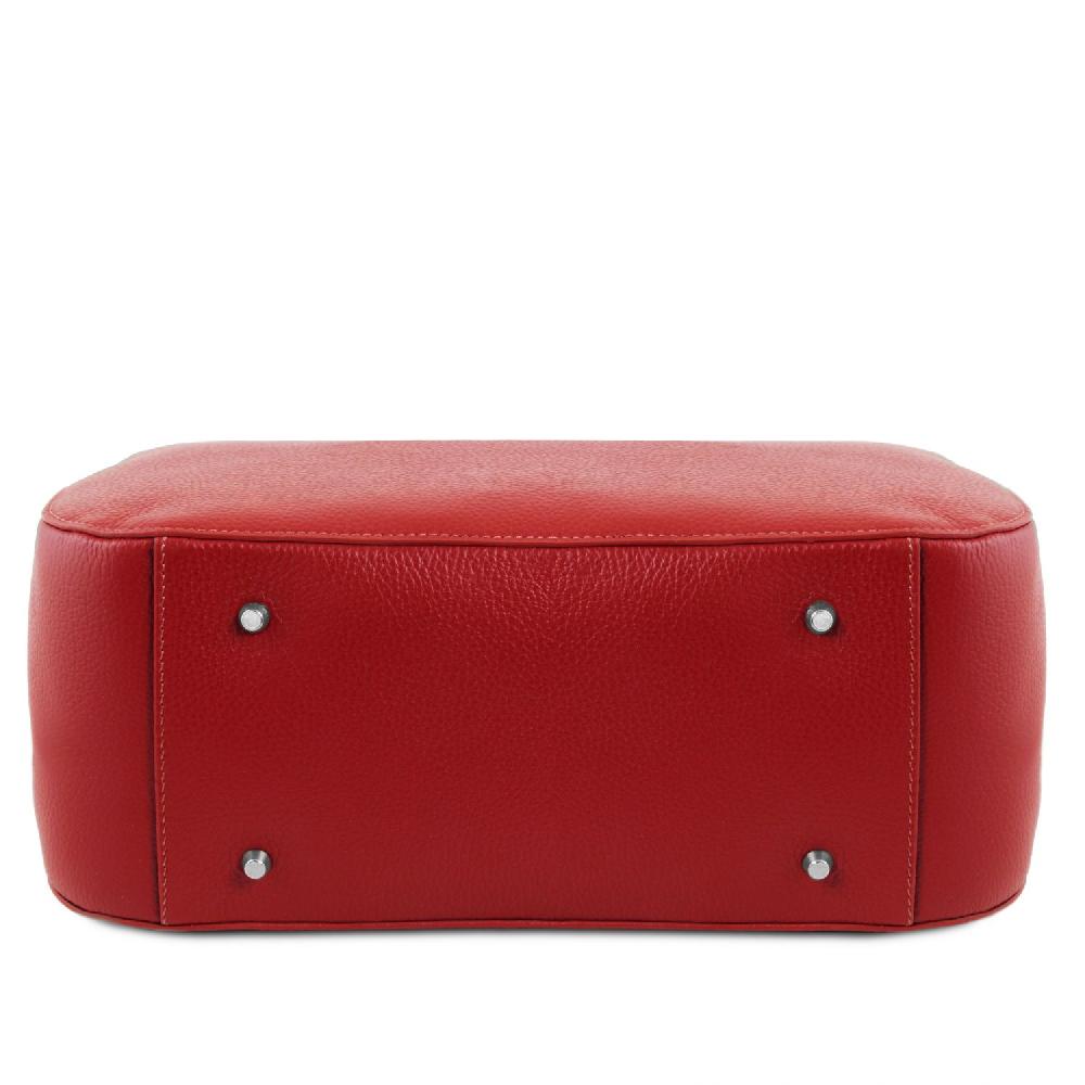 Tuscany Leather Borsa a Mano in Pelle Enormi risparmi