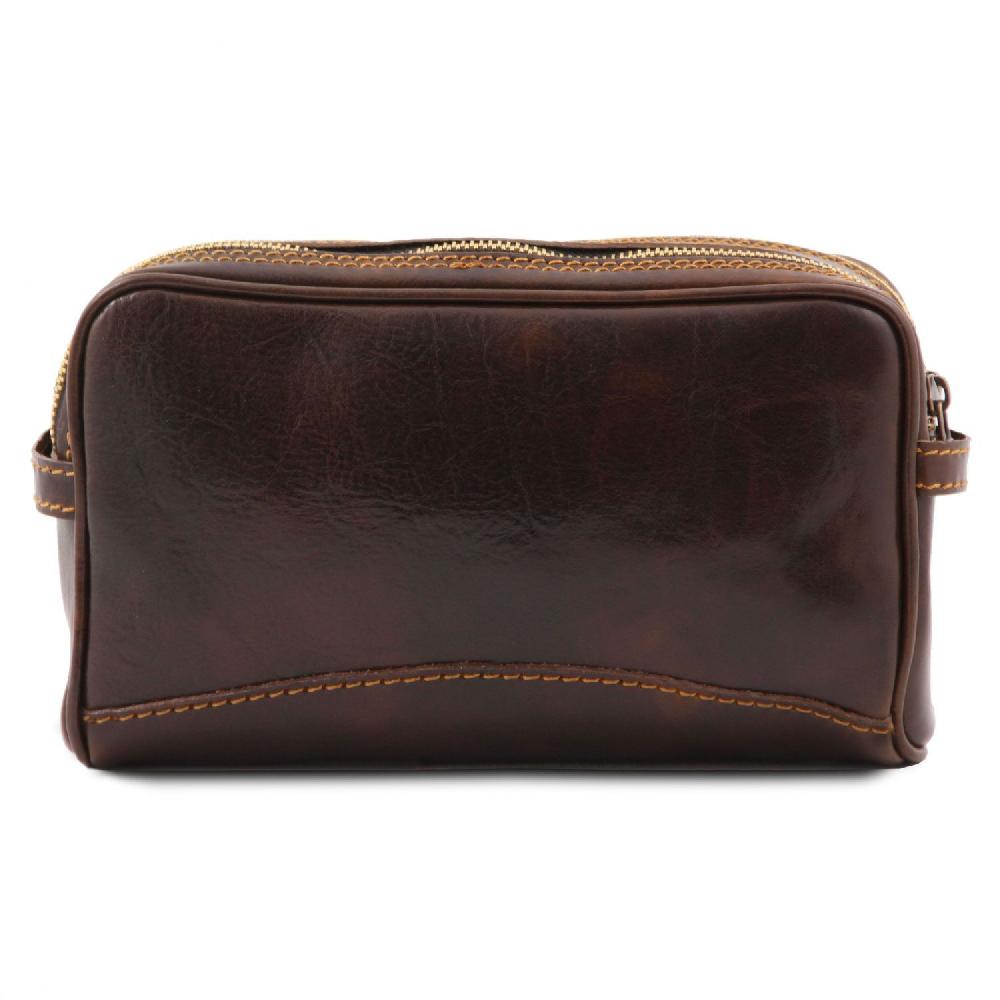 Tuscany Leather Beauty Case in Pelle Prezzo basso