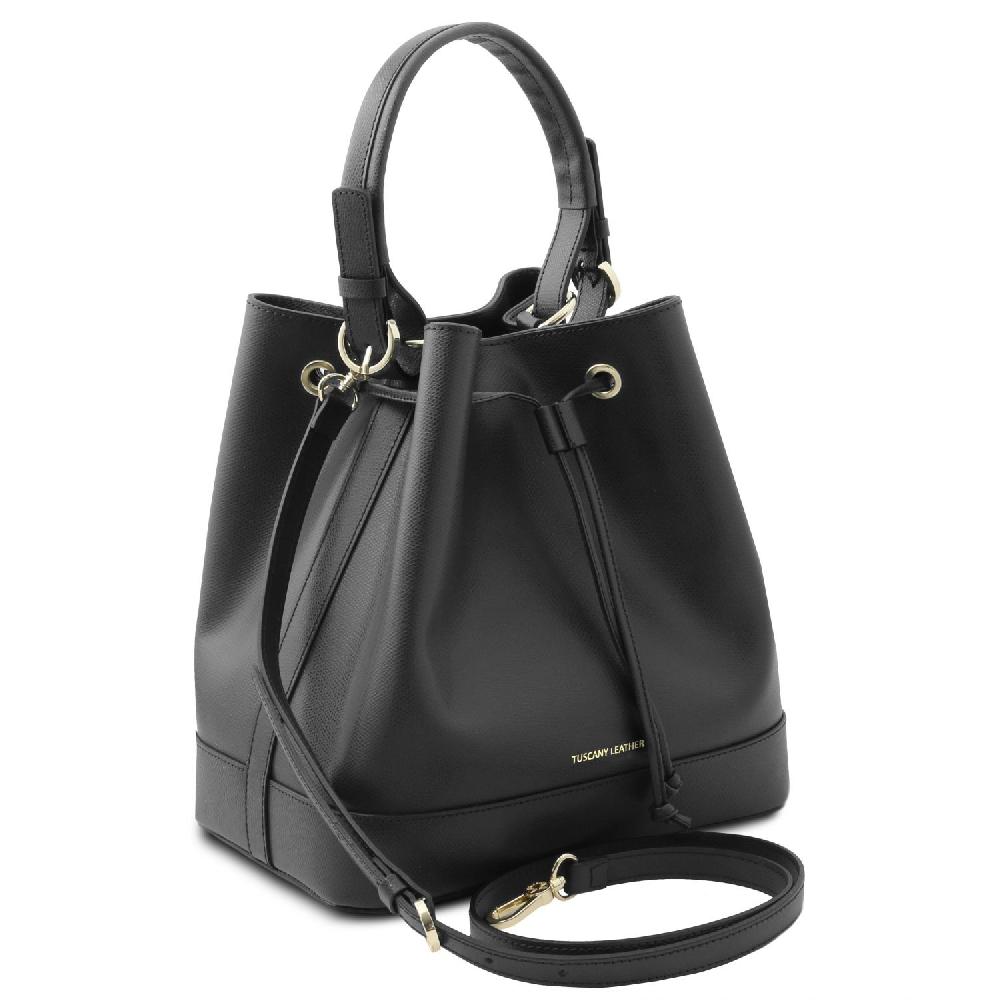 Tuscany Leather Borsa Secchiello in Pelle In vendita