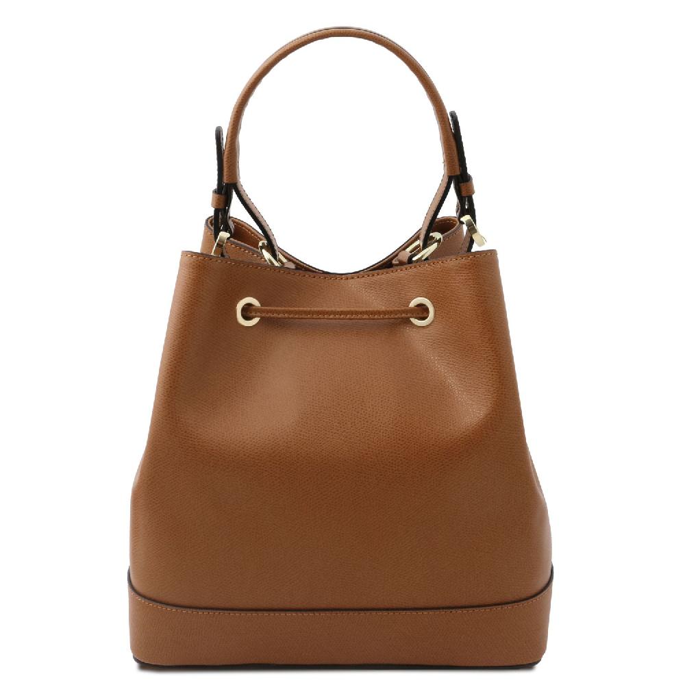 Tuscany Leather Borsa Secchiello in Pelle Duty-free