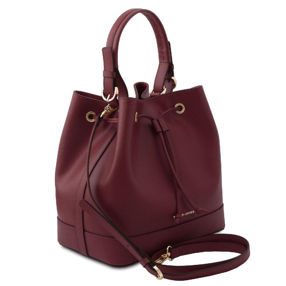 Tuscany Leather Borsa Secchiello in Pelle 50% di sconto per tempo limitato