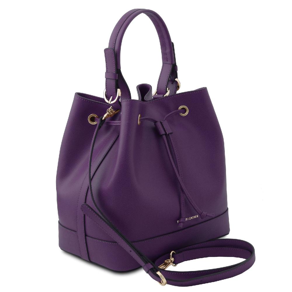 Tuscany Leather Borsa Secchiello in Pelle Sconti questo mese