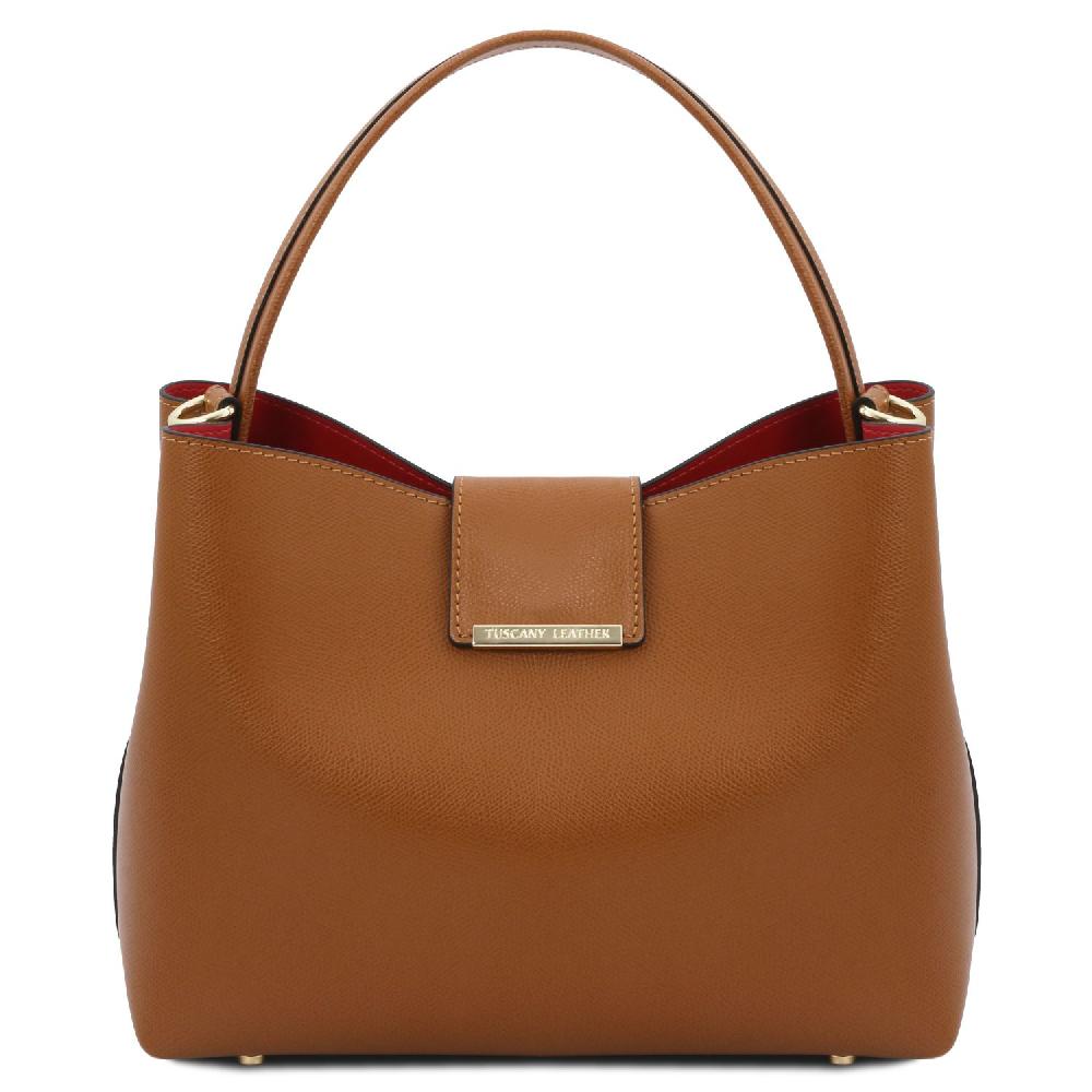 Tuscany Leather Borsa Secchiello in Pelle Italy